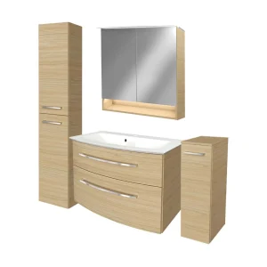 FACKELMANN B.STYLE Badmöbel Set 5-teilig 83 cm breit