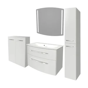 FACKELMANN B.STYLE Badmöbel Set 5-teilig 83 cm breit