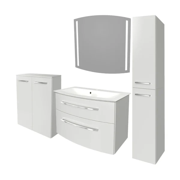 FACKELMANN B.STYLE Badmöbel Set 5-teilig 83 cm breit