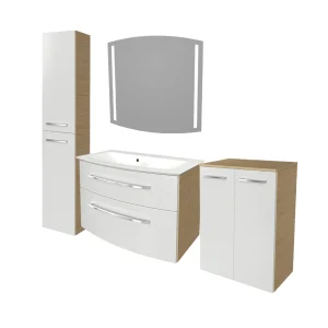 FACKELMANN B.STYLE Badmöbel Set 5-teilig 83 cm breit