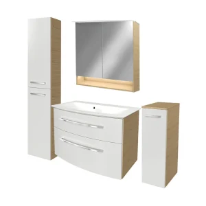 FACKELMANN B.STYLE Badmöbel Set 5-teilig 83 cm breit