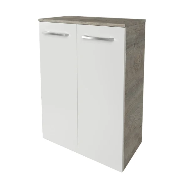 FACKELMANN B.STYLE Doppel Midischrank 60 cm breit