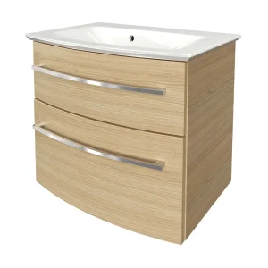 FACKELMANN B.STYLE Waschbecken mit Unterschrank 63 cm breit