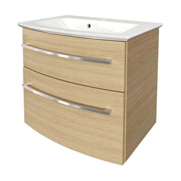 FACKELMANN B.STYLE Waschbecken mit Unterschrank 63 cm breit