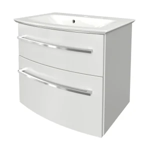 FACKELMANN B.STYLE Waschbecken mit Unterschrank 63 cm breit