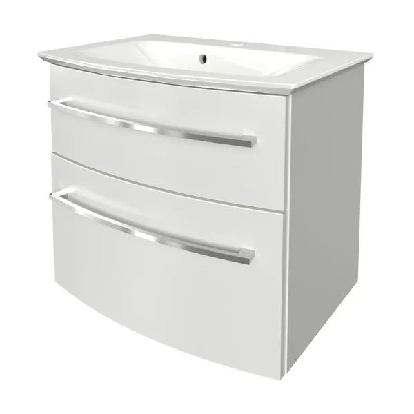 FACKELMANN B.STYLE Waschbecken mit Unterschrank 63 cm breit