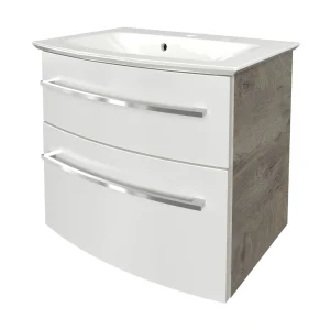 FACKELMANN B.STYLE Waschbecken mit Unterschrank 63 cm breit