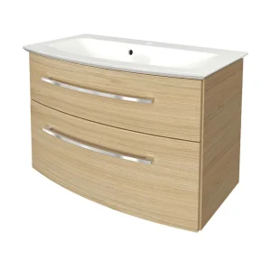 FACKELMANN B.STYLE Waschbecken mit Unterschrank 83 cm breit