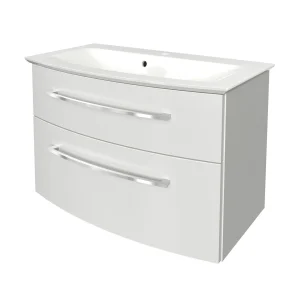FACKELMANN B.STYLE Waschbecken mit Unterschrank 83 cm breit