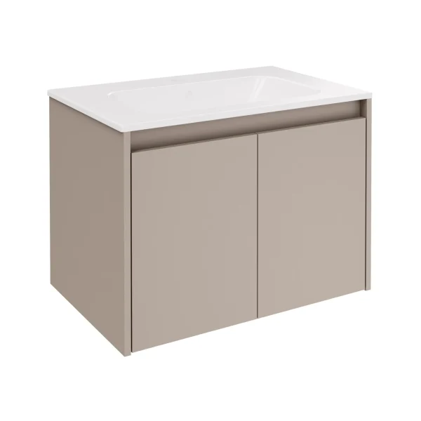 FACKELMANN COMPACT LINE Waschbecken mit Unterschrank 71 cm breit