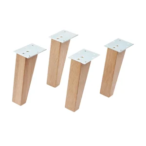 FACKELMANN FINN Holzfüße 10 cm breit