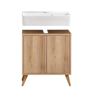 FACKELMANN FINN Waschbecken mit Unterschrank 60 cm breit