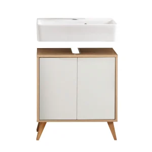 FACKELMANN FINN Waschbecken mit Unterschrank 60 cm breit