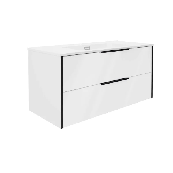 FACKELMANN FLAIR Waschbecken mit Unterschrank 101 cm breit
