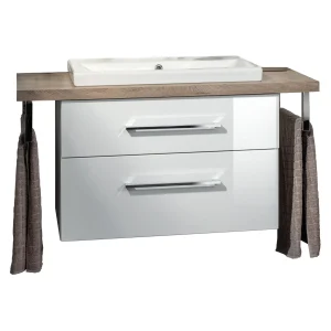 FACKELMANN HYPE 3.0 Waschtisch Set mit Waschtischplatte 110 cm breit