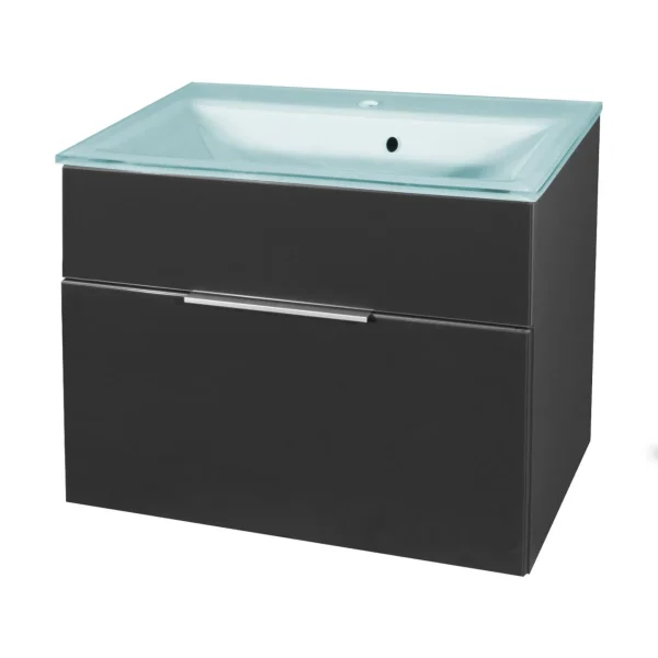FACKELMANN KARA Waschbecken mit Unterschrank 80 cm breit
