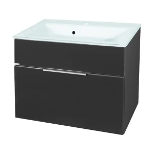 FACKELMANN KARA Waschbecken mit Unterschrank 80 cm breit