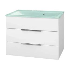 FACKELMANN KARA Waschbecken mit Unterschrank 80 cm breit
