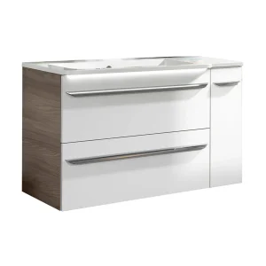 FACKELMANN LUXOR Waschbecken mit Unterschrank 100 cm breit