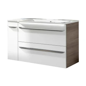 FACKELMANN LUXOR Waschbecken mit Unterschrank 100 cm breit