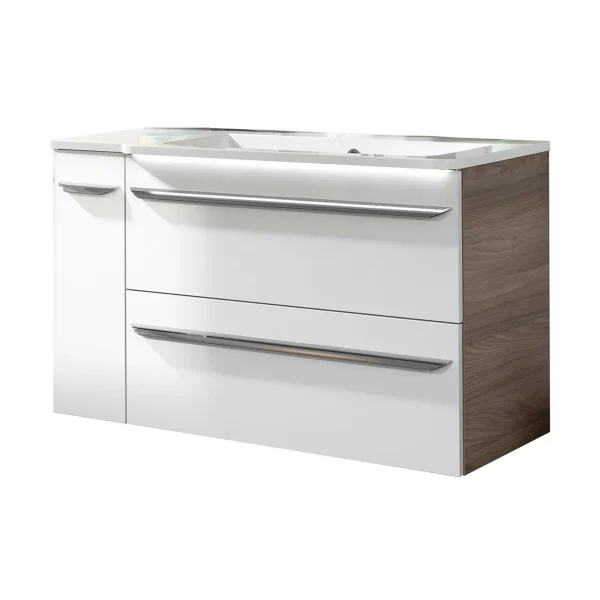 FACKELMANN LUXOR Waschbecken mit Unterschrank 100 cm breit