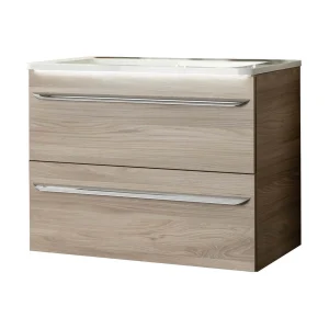 FACKELMANN LUXOR Waschbecken mit Unterschrank 80 cm breit