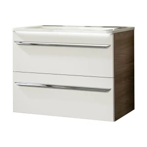 FACKELMANN LUXOR Waschbecken mit Unterschrank 80 cm breit