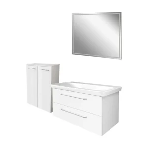 FACKELMANN MILANO Badmöbel Set 4-teilig 107 cm breit