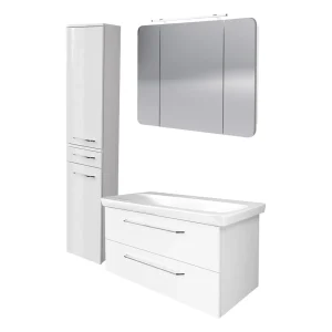 FACKELMANN MILANO Badmöbel Set 4-teilig 107 cm breit