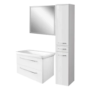 FACKELMANN MILANO Badmöbel Set 4-teilig 88 cm breit