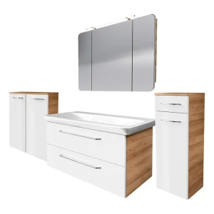 FACKELMANN MILANO Badmöbel Set 5-teilig 107 cm breit