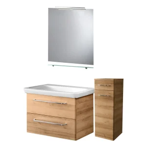 FACKELMANN MILANO Badmöbel Set 6-teilig 88 cm breit