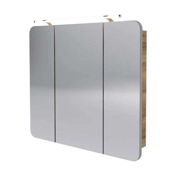 FACKELMANN MILANO LED Spiegelschrank 90 cm breit