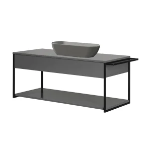 FACKELMANN NEW YORK Waschbecken mit Unterschrank 108 cm breit
