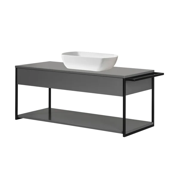 FACKELMANN NEW YORK Waschbecken mit Unterschrank 108 cm breit