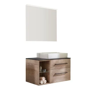 FACKELMANN OXFORD Badmöbel Set 6-teilig 90 cm breit