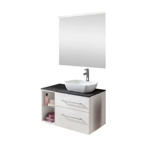 FACKELMANN OXFORD Badmöbel Set 7-teilig 90 cm breit