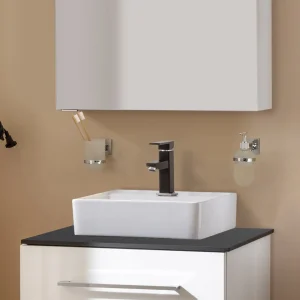 FACKELMANN OXFORD Waschtisch Set mit Spiegelschrank 60 cm breit