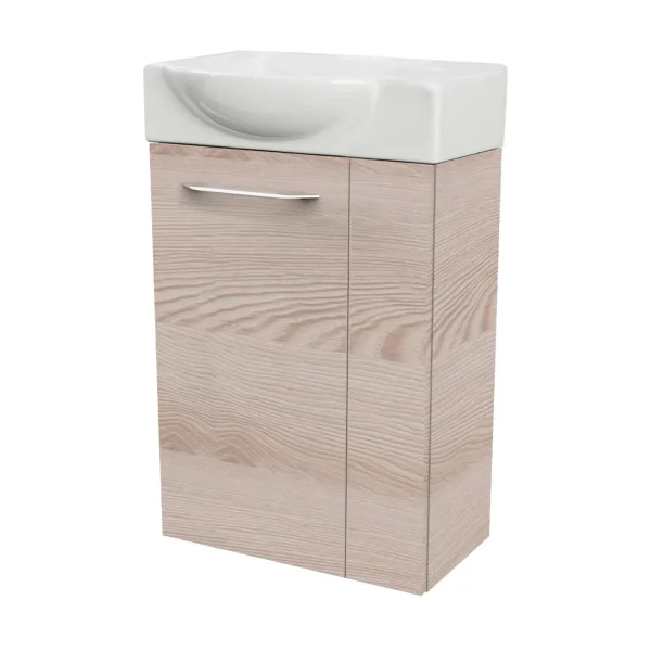 FACKELMANN SBC B.CLEVER Gäste WC Waschtisch Set 45 cm breit