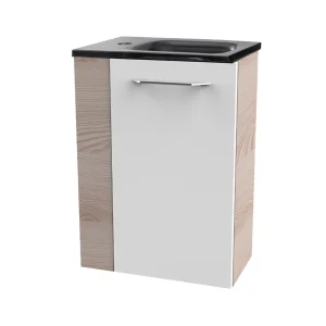FACKELMANN SBC B.CLEVER Gäste WC Waschtisch Set 45 cm breit