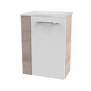 FACKELMANN SBC B.CLEVER Gäste WC Waschtisch Set 45 cm breit