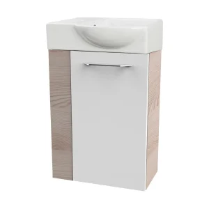 FACKELMANN SBC B.CLEVER Gäste WC Waschtisch Set 45 cm breit