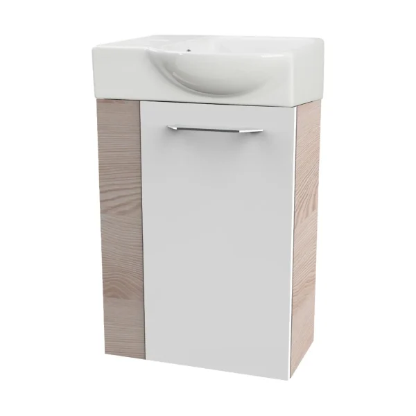 FACKELMANN SBC B.CLEVER Gäste WC Waschtisch Set 45 cm breit