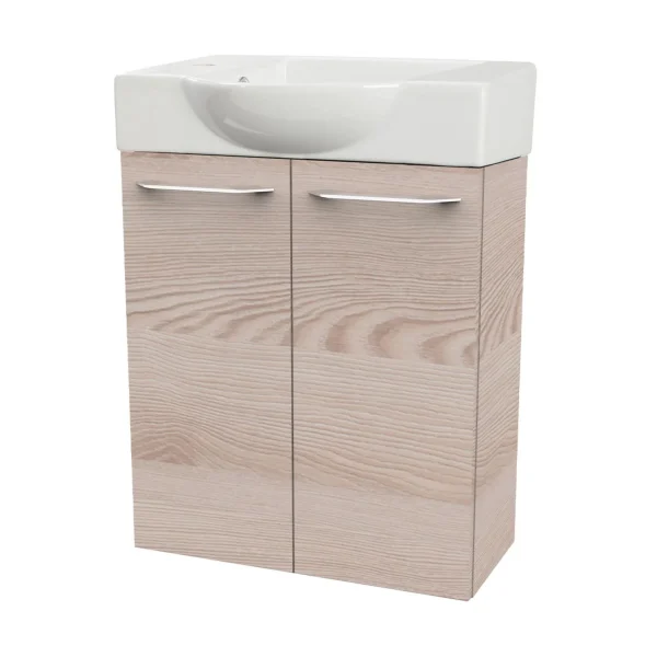 FACKELMANN SBC B.CLEVER Gäste WC Waschtisch Set 55 cm breit