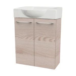 FACKELMANN SBC B.CLEVER Gäste WC Waschtisch Set 55 cm breit