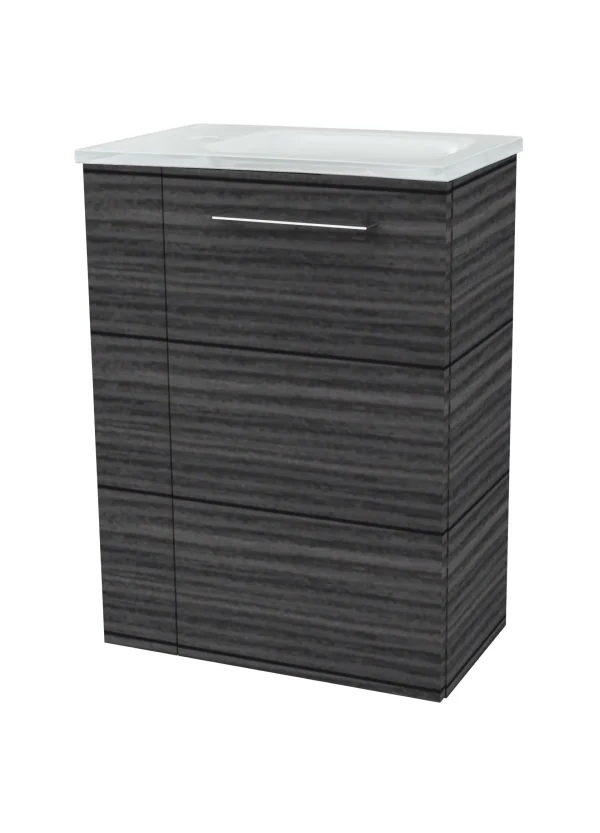FACKELMANN SBC B.PERFEKT Gäste WC Waschtisch Set 45 cm breit