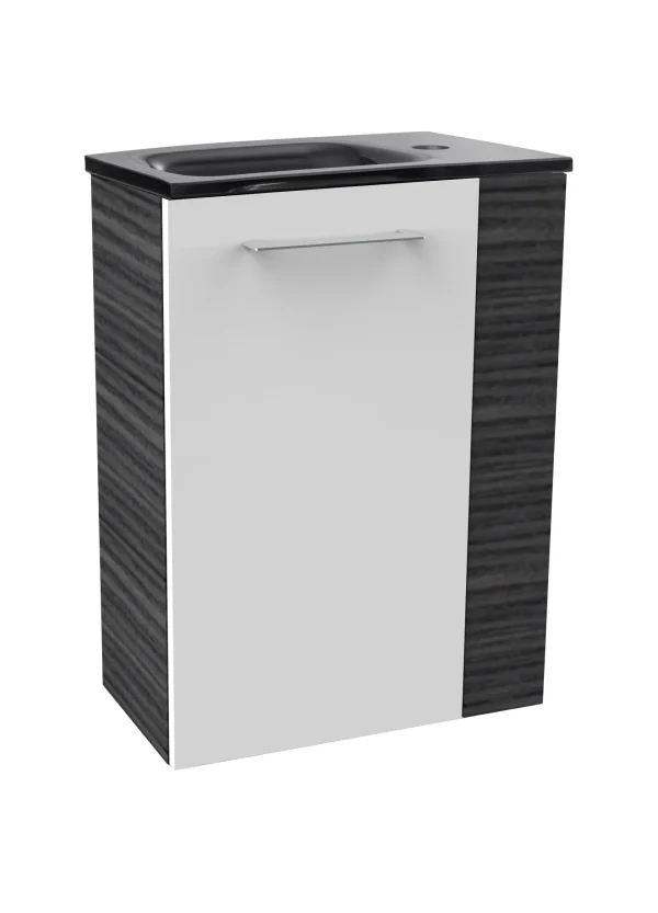 FACKELMANN SBC B.PERFEKT Gäste WC Waschtisch Set 45 cm breit