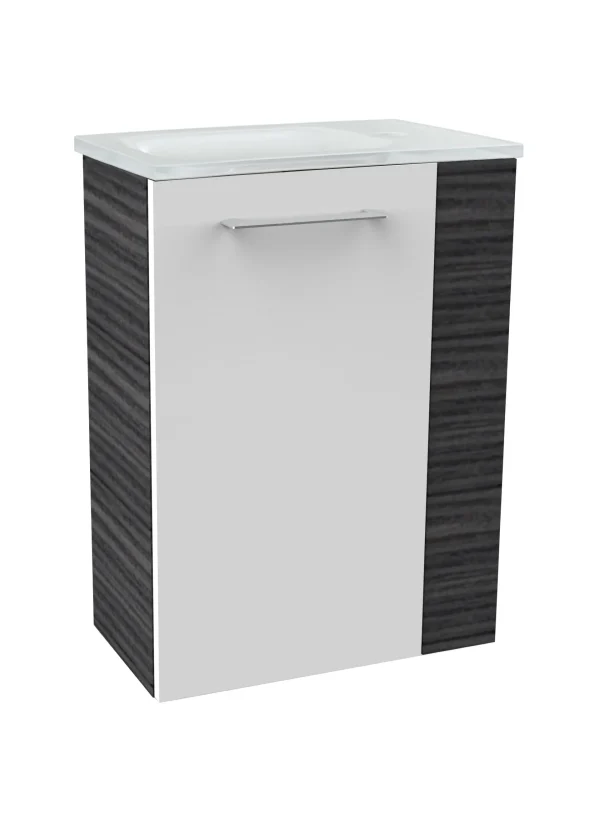 FACKELMANN SBC B.PERFEKT Gäste WC Waschtisch Set 45 cm breit