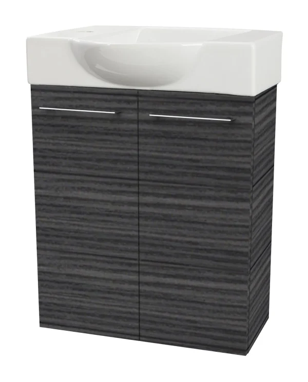 FACKELMANN SBC B.PERFEKT Gäste WC Waschtisch Set 55 cm breit