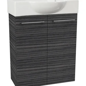 FACKELMANN SBC B.PERFEKT Gäste WC Waschtisch Set 55 cm breit